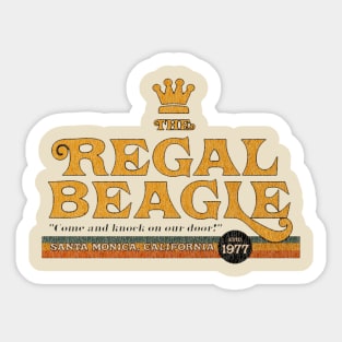 regal beagle Sticker